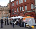 Co-op evicts young homeless people from grass verge in Manchester